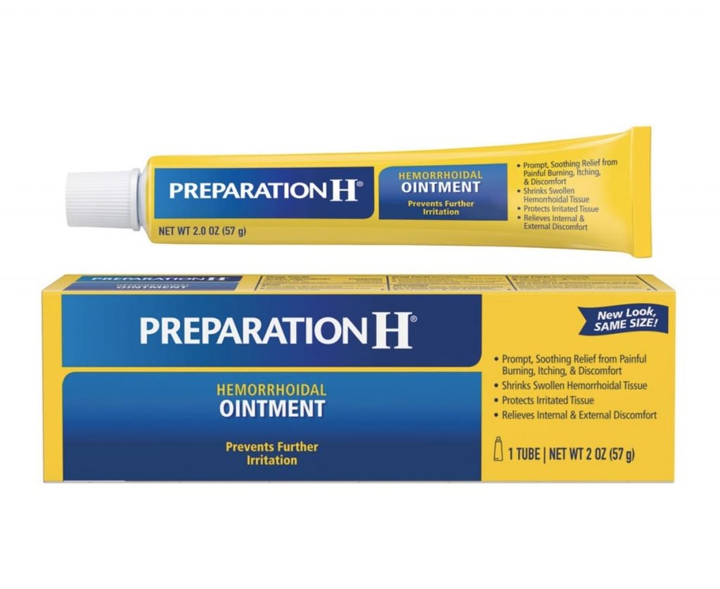 Thuốc chữa trĩ ngoại Preparation H