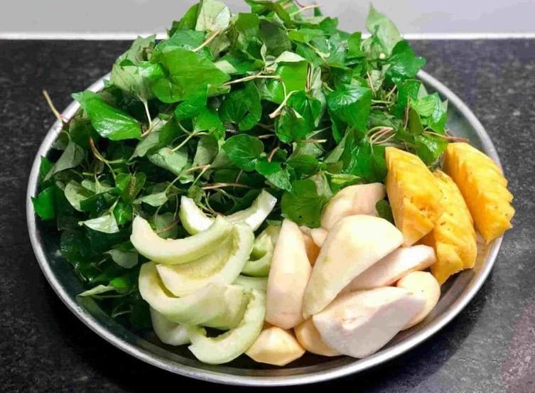 Rau diếp cá dùng để ăn sống
