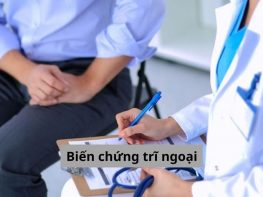 Biến chứng trĩ ngoại