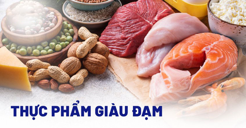 Các loại thực phẩm giàu đạm