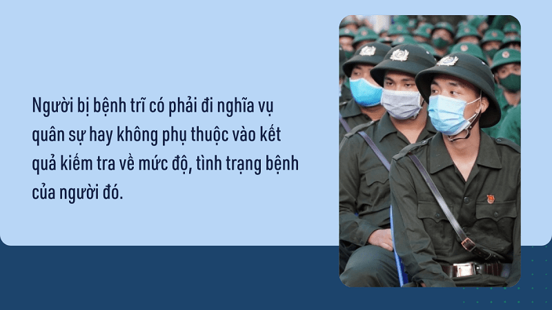Giải đáp cụ thể về bệnh trĩ có đi nghĩa vụ hay không?