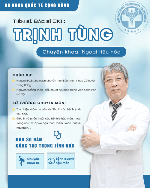 Đội ngũ bác sĩ hàng đầu trong chuyên khoa hậu môn - trực tràng