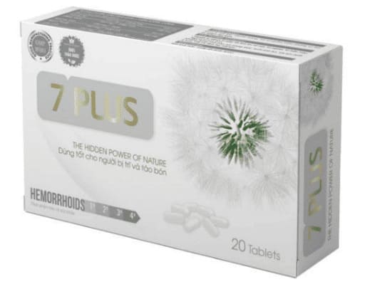 Chữa trĩ ngoại với thuốc siêu trĩ 7 plus