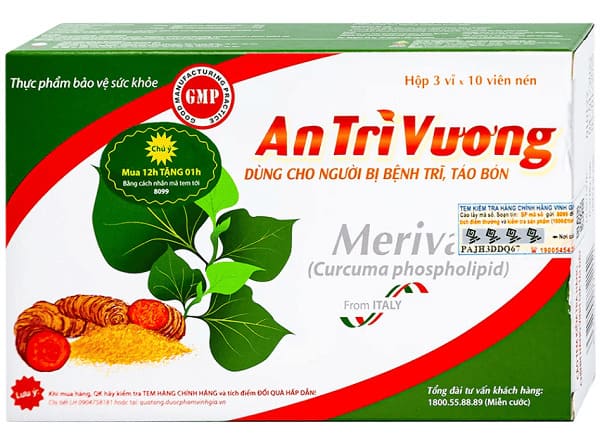 Loại bỏ triệu chứng bệnh trĩ cùng An Trĩ Vương
