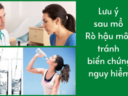 Những điều cần lưu ý sau mổ rò hậu môn là gì?