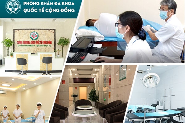 Chi phí chữa rò hậu môn chi phí hợp lý tại Phòng khám Đa Khoa Quốc Tế Cộng Đồng