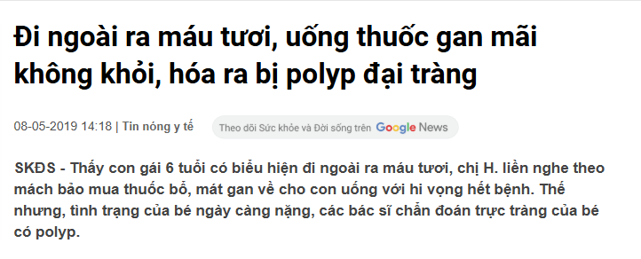 Cảnh báo không nên tự chữa đại tiện ra máu và ngứa hậu môn tại nhà!