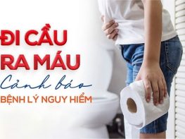 Đi đại tiện ra máu có nguy hiểm gì không?