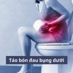 Táo bón đau bụng dưới