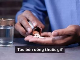 Táo bón uống thuốc gì?